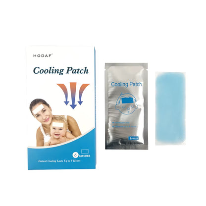 Instant Cold Compress Patch 6-Pack Migraine and Headache Soothing Gel Sheets