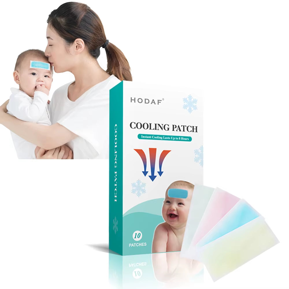 Instant Cold Compress Patch 6-Pack Migraine and Headache Soothing Gel Sheets