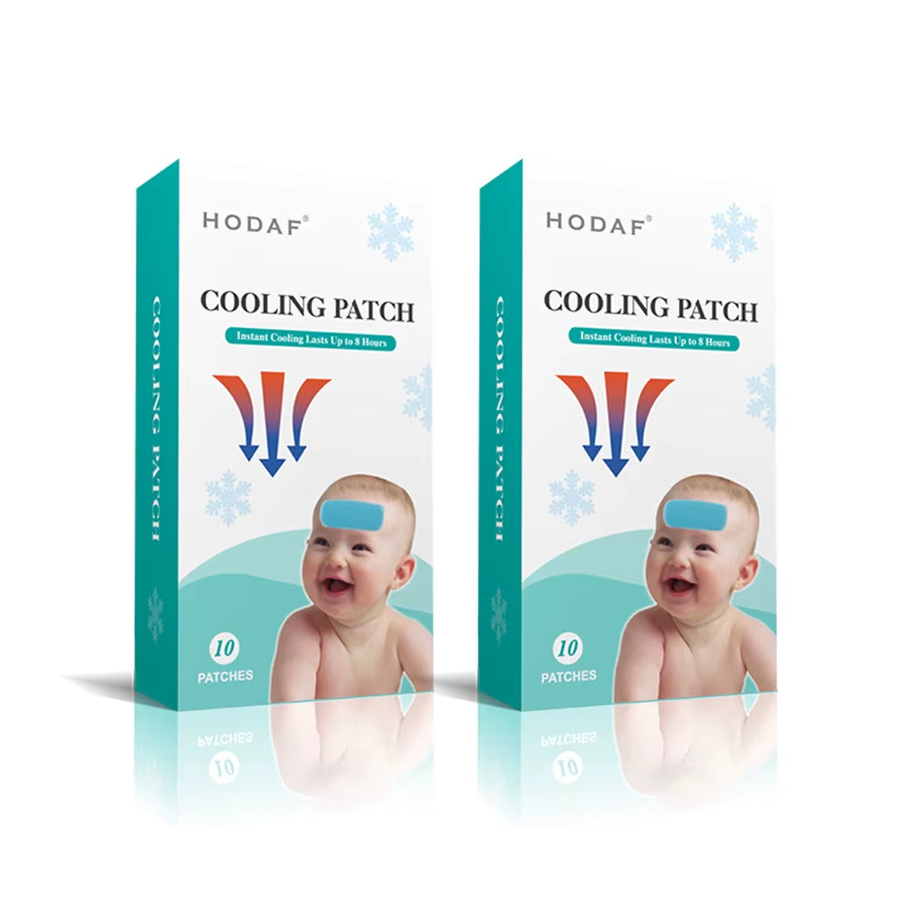 Instant Cold Compress Patch 6-Pack Migraine and Headache Soothing Gel Sheets