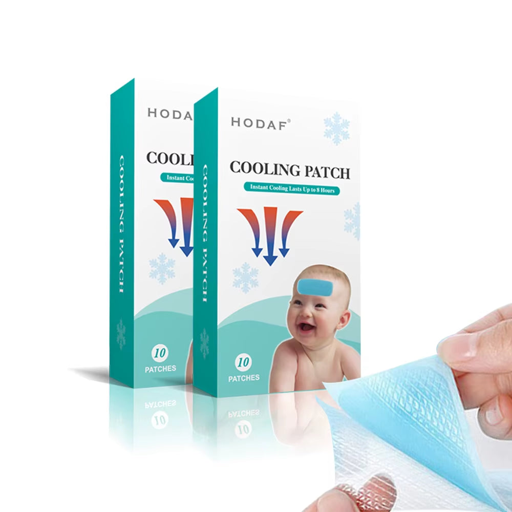 Instant Cold Compress Patch 6-Pack Migraine and Headache Soothing Gel Sheets